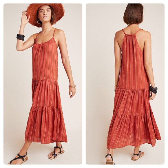 Anthropologie Dresses & Skirts - Frye x Anthropologie Alyssa Tiered Maxi Dress